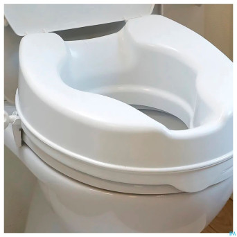 Siege toilet savanah 10cm blanc    homecraft