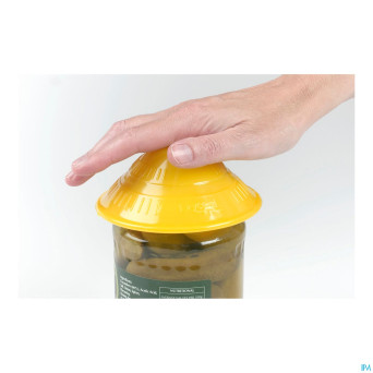 Ouvre-bocal bleu metalique    dycem