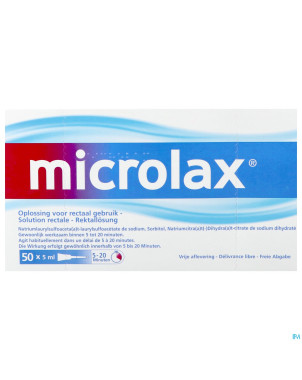 Microlax 50 x 5 ml