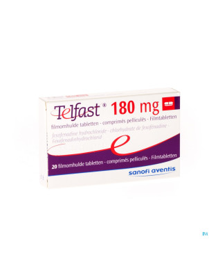 Telfast tabl 20x180mg