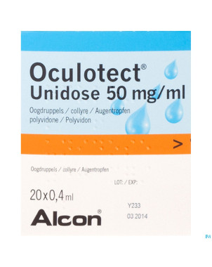 Oculotect ud gutt 8 ml 20 x 0,4 ml