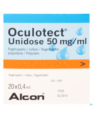 Oculotect ud gutt 8 ml 20 x 0,4 ml