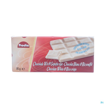 Prodia chocolat blanc riz souf.    85g 5460