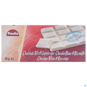 Prodia chocolat blanc riz souf.    85g 5460