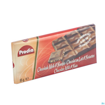 Prodia chocolat lait noisettes    85g 5462 revogan