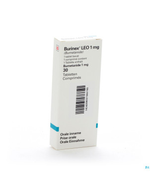 Burinex comp  30 x 1 mg