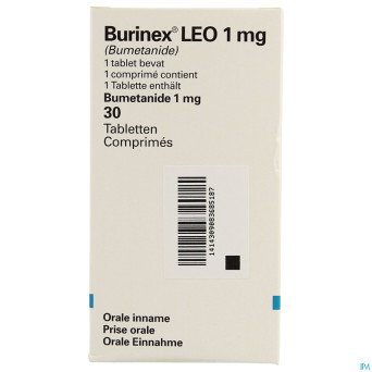 Burinex comp  30 x 1 mg