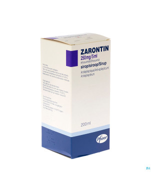 Zarontin 250mg/5ml sirop 200ml