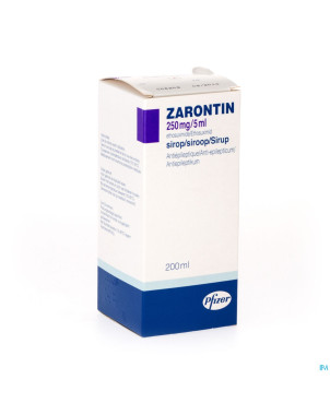 Zarontin 250mg/5ml sirop 200ml