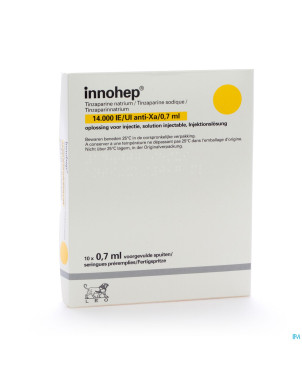 Innohep ser sc 10 x 14000 iu 0,70ml
