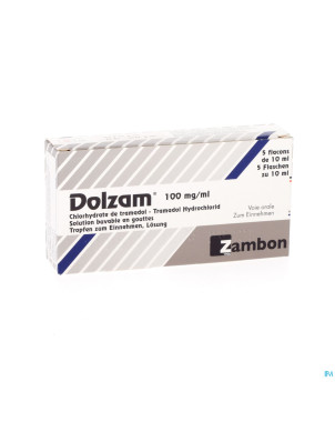 Dolzam gutt 5 x 10ml 100mg/ml