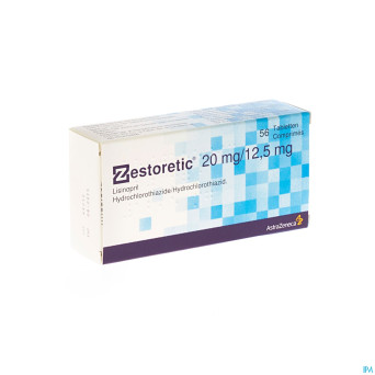 Zestoretic comp 56 x 20 mg/12,5 mg