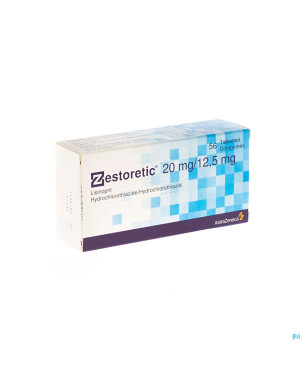 Zestoretic comp 56 x 20 mg/12,5 mg