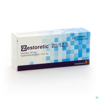 Zestoretic comp 56 x 20 mg/12,5 mg