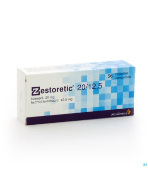 Zestoretic comp 56 x 20 mg/12,5 mg