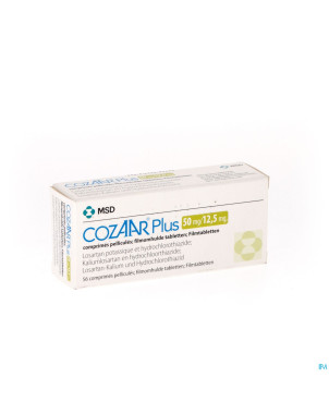 Cozaar plus comp 56x 50mg/12,5mg
