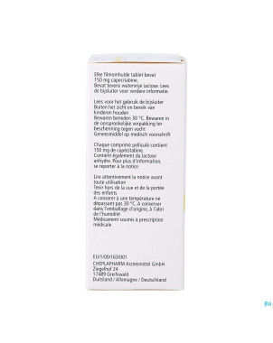 Xeloda comp  60 x 150 mg