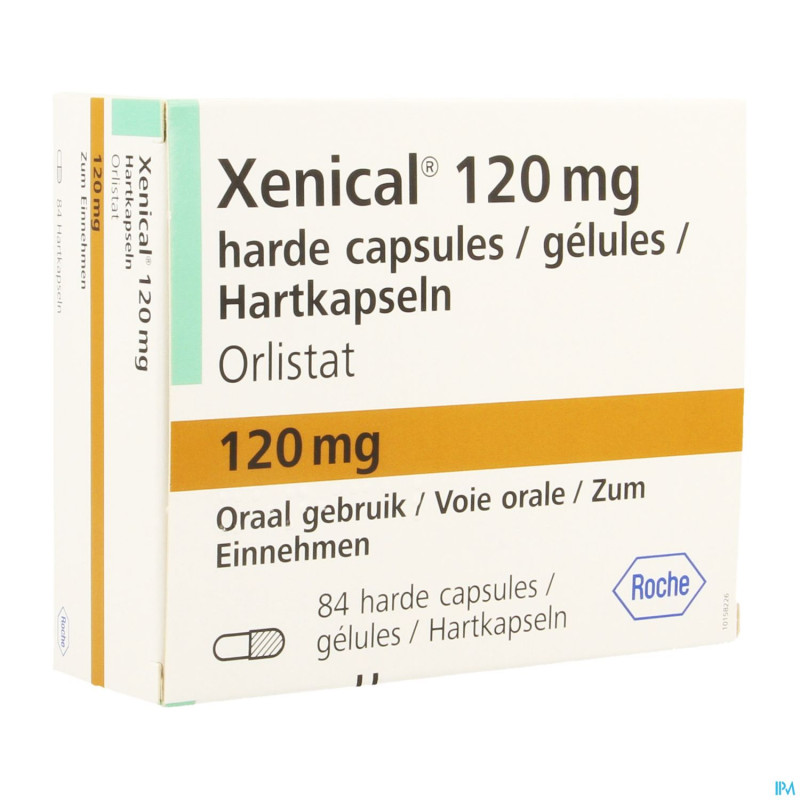Xenical caps 84 x 120 mg