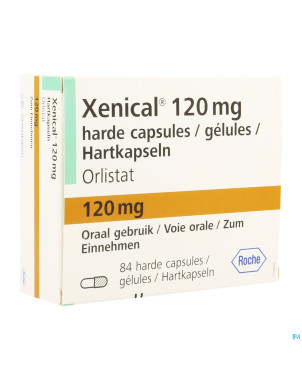 Xenical caps 84 x 120 mg