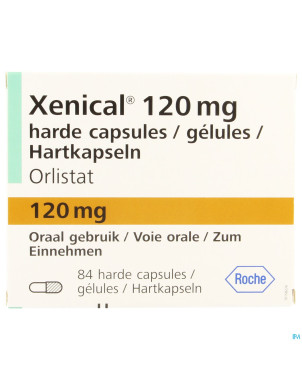 Xenical caps 84 x 120 mg