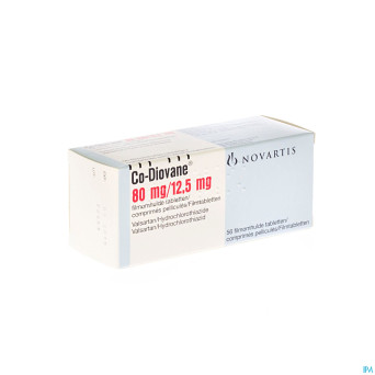 Co diovane comp 56 x  80 mg/12,5 mg