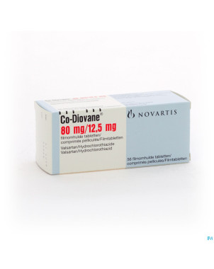 Co diovane comp 56 x  80 mg/12,5 mg
