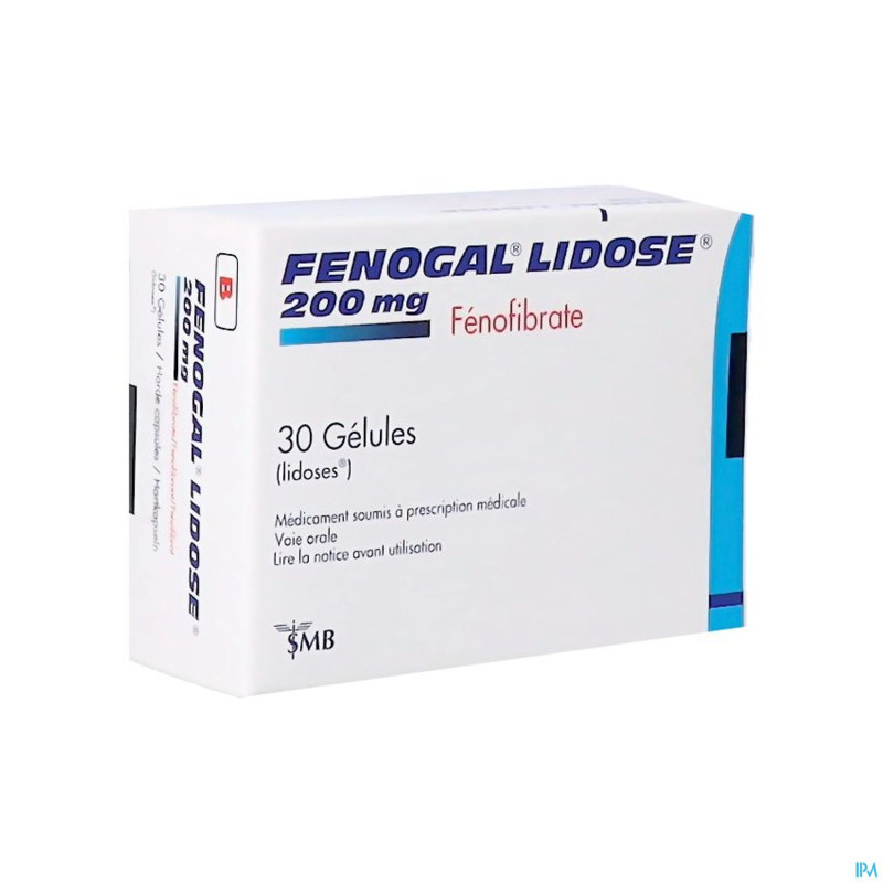 Fenogal lidose caps 30 x 200 mg