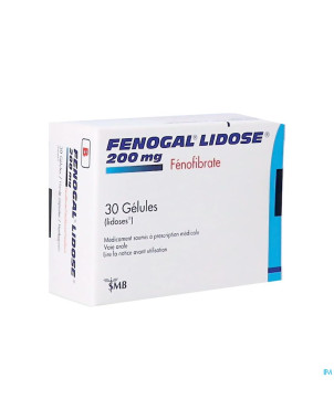 Fenogal lidose caps 30 x 200 mg