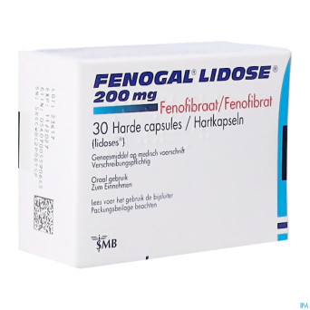 Fenogal lidose caps 30 x 200 mg