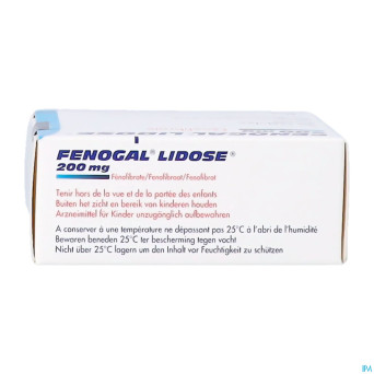 Fenogal lidose caps 30 x 200 mg