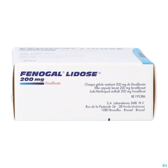 Fenogal lidose caps 30 x 200 mg