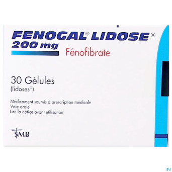 Fenogal lidose caps 30 x 200 mg