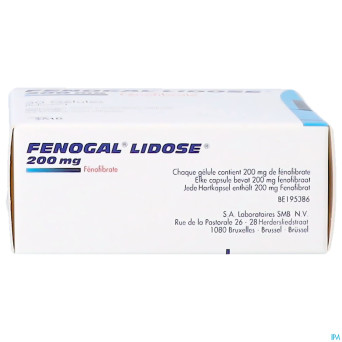 Fenogal lidose caps 30 x 200 mg