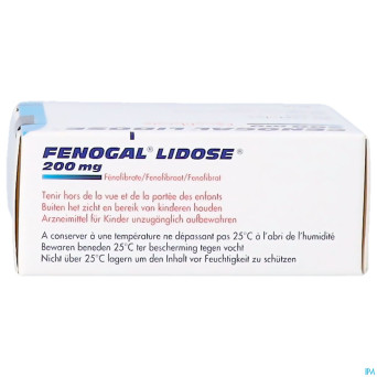 Fenogal lidose caps 30 x 200 mg