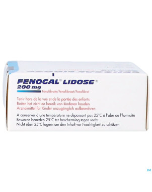 Fenogal lidose caps 30 x 200 mg