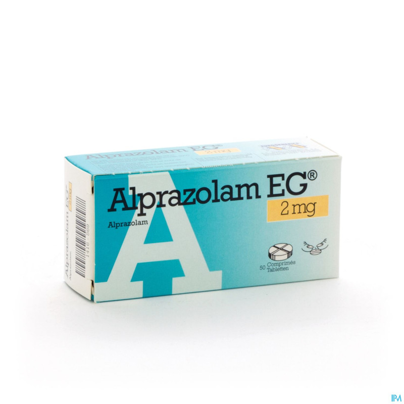 Alprazolam eg comp 50 x 2,00mg