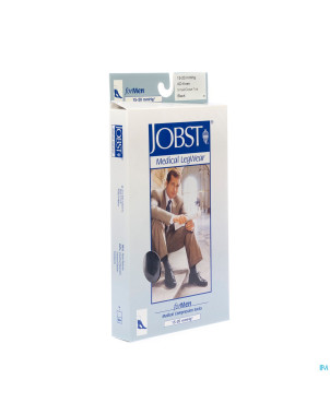 Jobst for men socks c1 mi-bas black    s 7525301