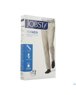 Jobst for men socks c1 mi-bas black    m 7525401