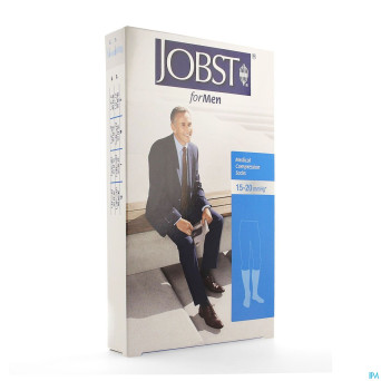 Jobst for men socks c1 mi-bas black    m 7525401