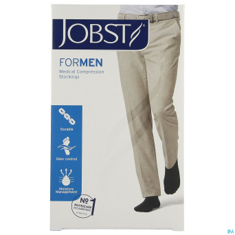 Jobst for men socks c1 mi-bas black    m 7525401