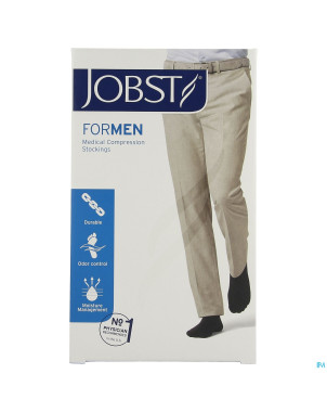 Jobst for men socks c1 mi-bas black    m 7525401