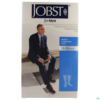 Jobst for men socks c1 mi-bas black    m 7525401