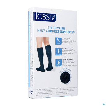 Jobst for men socks c1 mi-bas black    l 7525501