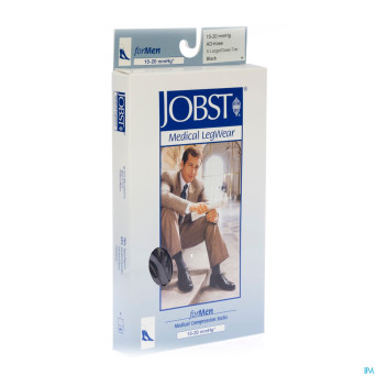 Jobst for men socks c1 mi-bas black    xl 7525601