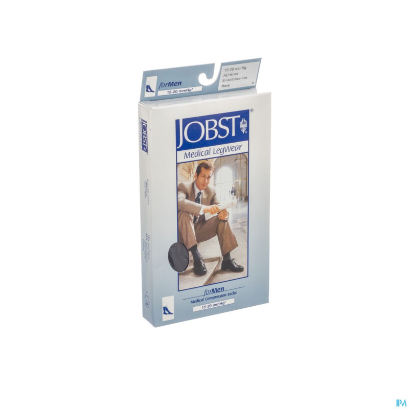 Jobst for men socks c1 mi-bas navy    s 7525300