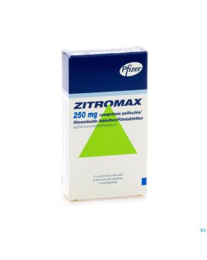 Zitromax comp 6 x 250 mg