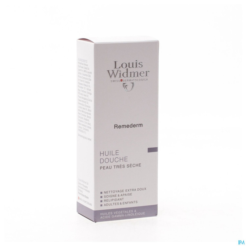 Widmer remederm huile douche parf    150ml