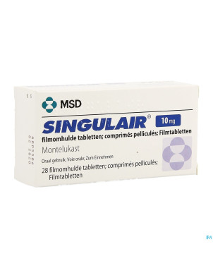 Singulair 10 mg comp pell 28