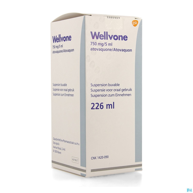 Wellvone susp fl 226 ml 150mg/ml