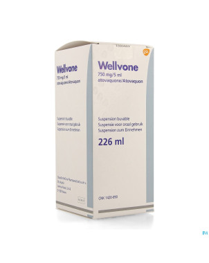Wellvone susp fl 226 ml 150mg/ml